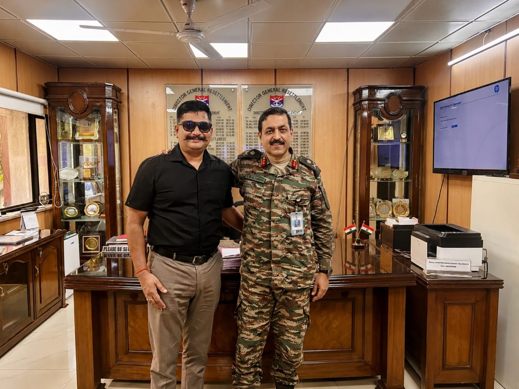 Sanjeeb Kumar at Director General Resettlement Office